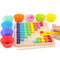 Colorful Clip Beads Puzzle Educational Toys Attention Training Desktop Games
