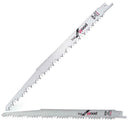 2pcs Home Portable Woodworking Reciprocating Saw Blades for Wood Cutting