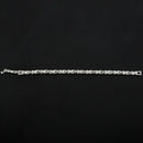 "Ballad for Adeline"aquamarine Tennis Bracelet Made With Women Fashion Jewe H6K9