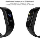 D02-M5 BT Smart Wristband Global Version Bracelet fitness tracker Black