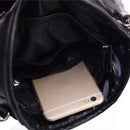 Women Messenger Leather skeleton bag Shoulder Bag Cross body Bag
