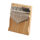 17 Keys Kalimba Pine Musical Instrument Thumb Finger Piano for Beginner A