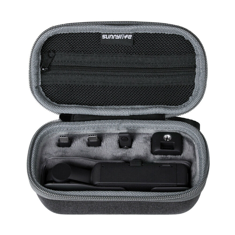 For DJI Pocket 2 Accessories Portable Carrying Case with Inner Zipper Net Pocket