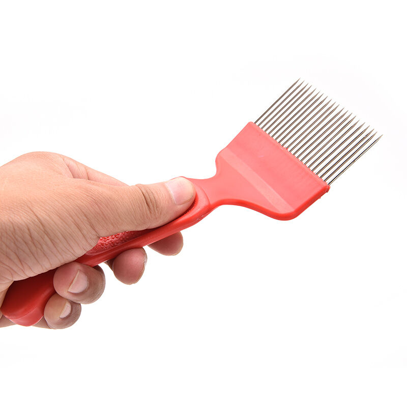 Stainless Steel Tine Honey Comb Wax Extracting Fork Uncapping Scratche Gw