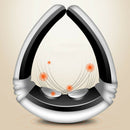 Electric Pulse Back and Neck Massager Far Infrared Heating Pain Relief HealtY6P6