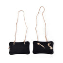2X Mini Blackboard Chalkboard Wooden Message With Hang String Wedding Decor S Gw