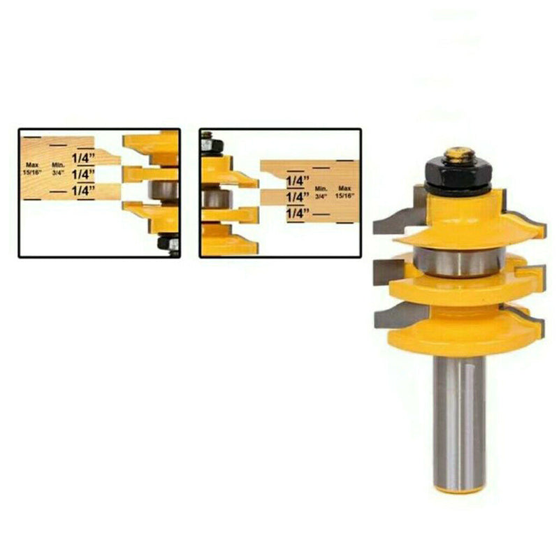 50mm Rail & Stile Router Bits 1/2 Shank Home Improvement & Woodworking DIY