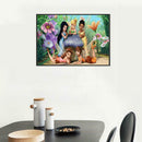 5D DIY Full Drill Diamond Painting Cartoon Girls Cross Stitch Embroidery