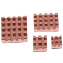 4X/set Metal Copper Heatsink Passive Cooling Pad Radiator for Raspberry Pi S.kz