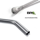 Stainless steel straw reusable 7-piece set, Bombilla straw cleaning brush f J7J5