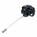 Fashion Lapel Flower Handmade Boutonniere Stick Brooch Pin Men's Accessorie D2O7