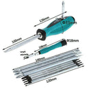 10Pcs/Set Precision Magnetic Small Screwdriver Set Slotted Star Repair Bits F9B1