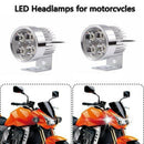 4LED Motorcycle Headlight Spot Light DRL Driving Fog Lamp Waterproof 12-85V FT
