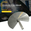 32 Blades Combination Feeler Gauge Metric Imperial Gapped Filler Measure