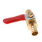1/4 '' Water / Air Fuel Gas Line Closing 8mm Motorized Ball Valves Ordinary Ball
