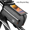 Waterproof Pannier Top Tube Bag Double Pouch Bicycle Cycling Organizer Saddle