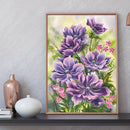 5D DIY Full Round Diamond Painting Flower Rhinestones Cross Stitch (B967)