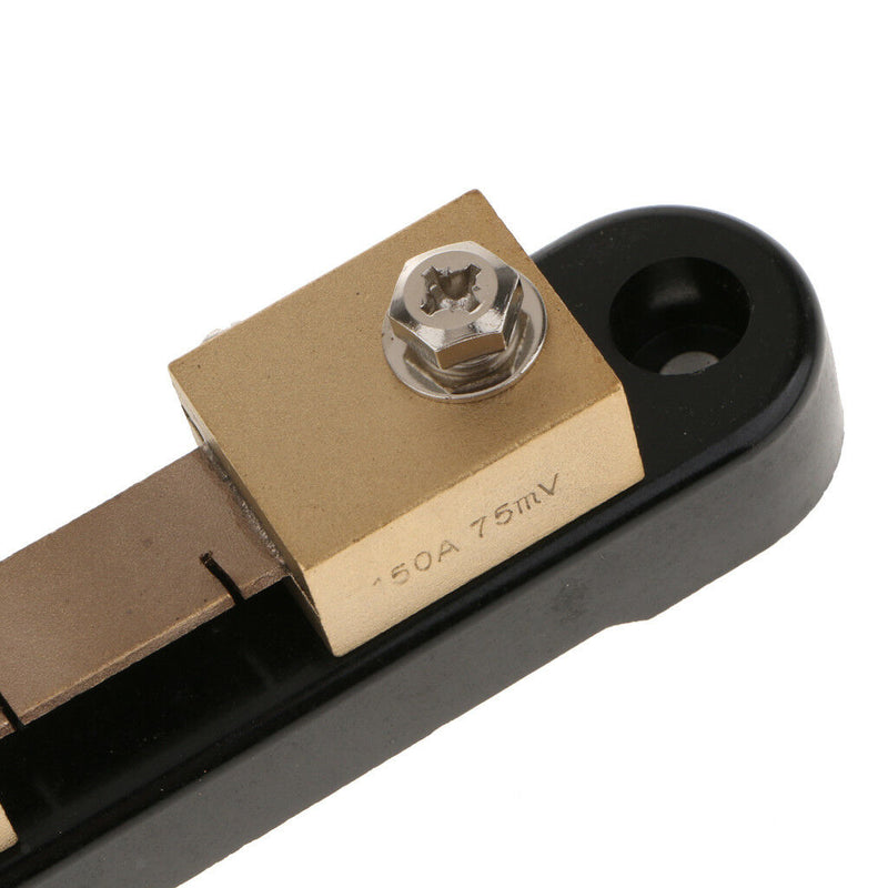(150A) (75mV) Shunt With Base FOR DC Current Meter Amp Analog Panel Ammeter