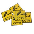 3pcs/set CCTV Security System Camera Sign Waterproof Warning Stickers ES