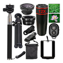 All in1 Accessories Phone Camera Len Top Travel Kit For Mobile Smart CellPhon BX