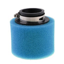 Blue 42mm Foam Air Filter Straight for 125cc Pit Quad Dirt Bike ATV Buggy