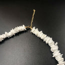 Puka Shell Necklace for Women Boho Tropical Hawaiian Beach Puka Shell Surfe C8A5