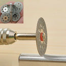 12Pcs  Rotary Tools Circular Saw Blades Cutting Wheel Discs Mandrel Cutter