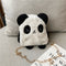 Cute Plush Panda Crossbody Handbag Women Girl Chain Shoulder Bags (Style 1)