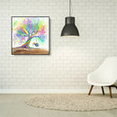 5D DIY Full Drill Diamond Painting Colorful Tree Cross Stitch Embroidery