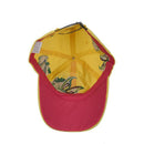 Women Cotton Flower Baseball Hat Snapback Gorras Hat Cap Yellow