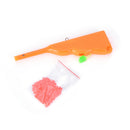 Red Worms Bait Bander Tool with Bands Coarse Pellet Fishing Terminal Tackles 3c
