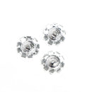 5Pcs 12mm Round Rhinestone Shank Button Sewing Craft Embellishment DIY