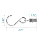 Party Light Hanger Metal Hanging Clips Hook Clamp Hanger for Curtain, Strin