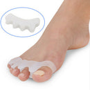 1Pair Gel Toes Separators Orthotics Stretchers Align Correct Overlapping Toes LJ