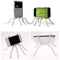Flexible Universal Cell Phone Clip Holder Lazy Bracket Long Arms White