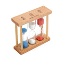 1/3/5Mins Wooden Sand Sandglass Hourglass Timer Clock Unique Gift Decor