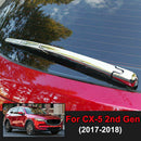 Chrome Rear Window Wiper Cover Trim Overlay Molding For Mazda Cx-5 KF 2017 2018