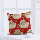 Christmas Xmas Santa Sofa Car Throw Cushion Pillow Cover Case Decor Gift