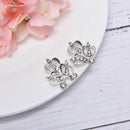 3pc Women Cardigan Sweater Blouse Shawl Clips Brooch Collar Duck Clip Clasps OZ