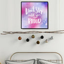 Full Diamond Painting Cross Stitch Rhinestone Mosaic (L2133 Do Not Stop)
