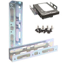 1Set 5.25 Inch to 3.5 + 3.5 Inch to 2.5 Hard Disk Drive Mounting Bracket Doc OZ