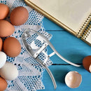 Stainless Steel Raw Egg Opener Eggshell Cracker Topper Cutter Kitchen Tool