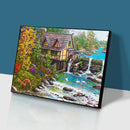 Hut 5D Full Round Diamond Painting DIY Cross Stitch Embroidery (LD341) A