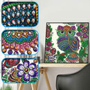 5D DIY Special Shaped Diamond Painting Birds Cross Stitch Mosaic Craft Kits