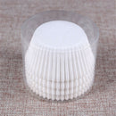 100pcs white cupcake paper cases cupcake paper cups for bakeware cake tools M BX