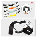 2pcs Surfboard Leash TPU 1.6m Surfing Wrist Ankle Leash SUPs Leg Rope Safe Gear
