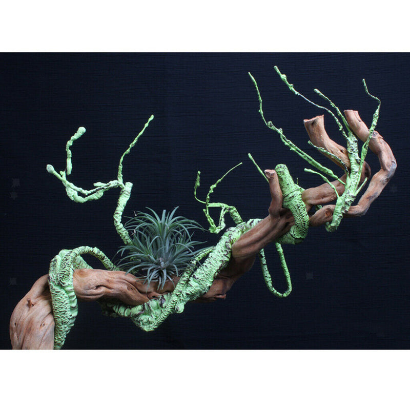 Bendable a Branch Ivy Vine Simulation Rattan Reptile Geckos 110cm/43.3inch for