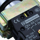AC 240V 3A NO SPST Black Cap 2 Position Selector Latching Rotary Switch