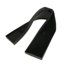 Bar Runner Rubber Strip Spill Mat Black Home Cocktail Party Pub 60x8cm 2pcs