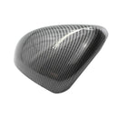 Side Mirror Cover Direct Replacement Carbon Fiber Mirror Cover Caps For 201